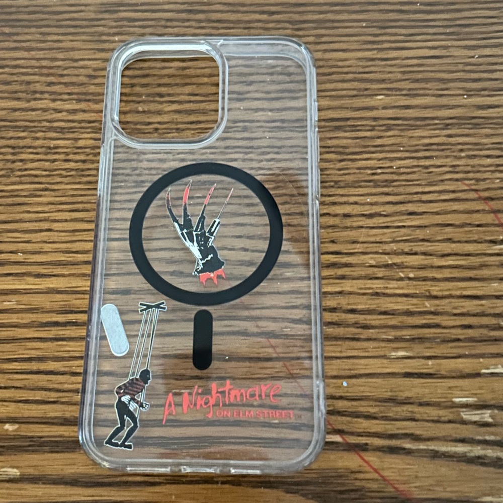 Nightmare on Elm Street 14 Pro Max, iPhone Clear Graphic case